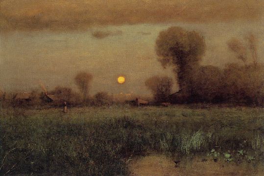 Harvest Moon George Innes 1891